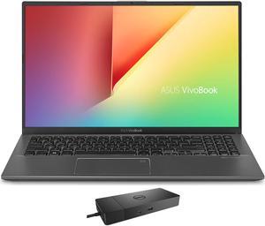 ASUS Vivobook 15 Home & Business Laptop (AMD Ryzen 7 3700U 4-Core, 15.6" 60Hz Full HD (1920x1080), AMD RX Vega 10, 16GB RAM, 512GB PCIe SSD, Wifi, USB 3.2, HDMI, Win 11 Home) with WD19S 180W Dock
