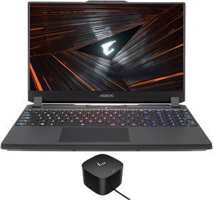 Gigabyte AORUS 15 Gaming Laptop (Intel i7-12700H 14-Core, 15.6" 165Hz 2K Quad HD (2560x1440), NVIDIA RTX 3070 Ti, 64GB RAM, 2x8TB PCIe SSD (16TB), Backlit KB, Wifi, Win 11 Pro) with 120W G4 Dock