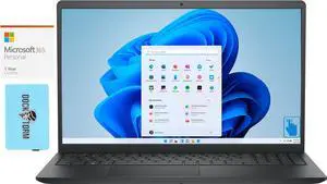 Dell Inspiron 3511 Home & Business Laptop (Intel i5-1135G7 4-Core, 15.6" 60Hz Touch Full HD (1920x1080), Intel Iris Xe, 8GB RAM, 256GB SSD, Win 11 Home S-Mode) with Microsoft 365 Personal , Hub