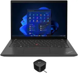 Lenovo ThinkPad P14s Gen 3 Home & Business Laptop (Intel  i7-1260P 12-Core, 14.0" 60Hz Touch 4K (3840x2400), Nvidia T550, 16GB RAM, 1TB SSD, Wifi, USB 3.2, HDMI, Win 11 Pro) with 120W G4 Dock