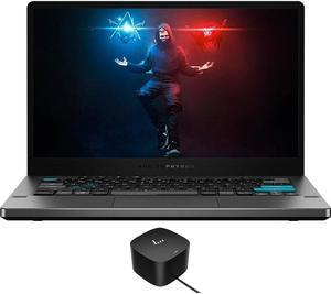 ASUS ROG Zephyrus G14 AW SE Gaming  Entertainment Laptop AMD Ryzen 9 5900HS 8Core 140 120Hz 2K Quad HD 2560x1440 GeForce RTX 3050 Ti 16GB RAM Win 11 Home with 120W G4 Dock