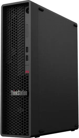 Lenovo ThinkStation P340 SFF Home & Business Mini Desktop (Intel i5-10500 6-Core, 16GB RAM, 512GB PCIe SSD + 1TB HDD (3.5), Intel UHD 630, USB 3.2, Display Port, SD Card, Win 10 Pro) Refurbished
