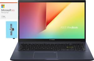 ASUS VivoBook S513EA Home & Business Laptop (Intel i7-1165G7 4-Core, 15.6" 60Hz Full HD (1920x1080), Intel Iris Xe, 40GB RAM, 1TB PCIe SSD, Win 10 Home) with Microsoft 365 Personal , Dockztorm Hub