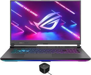 ASUS ROG Strix G17 Gaming  Entertainment Laptop AMD Ryzen 9 6900HX 8Core 173 240Hz 2K Quad HD 2560x1440 NVIDIA GeForce RTX 3070 Ti 32GB DDR5 4800MHz RAM Win 11 Home with 120W G4 Dock