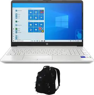 HP 15t-dw300-15 Home & Business Laptop (Intel i7-1165G7 4-Core, 15.6" 60Hz Touch HD (1366x768), Intel Iris Xe, 16GB RAM, 8TB PCIe SSD, Backlit KB, Wifi, USB 3.2, HDMI, Win 11 Pro) with Backpack