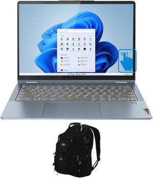 Lenovo Flex 7i 14 Home & Business 2-in-1 Laptop (Intel i7-1255U 10-Core, 14.0" 60Hz Touch 2240x1400, Intel Iris Xe, 16GB RAM, 2TB PCIe SSD, Backlit KB, Wifi, USB 3.2, Win 11 Pro) with Backpack