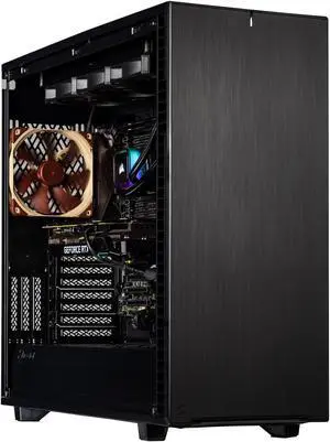 Velztorm Elite Workstation Crux II 24-Core Liquid Cooled Video Editing 3D Modeling Desktop (AMD Ryzen Threadripper 5965WX, GeForce RTX 4090 24GB, 64GB DDR4, 1TB PCIe SSD + 1TB HDD , Win 11 Home)