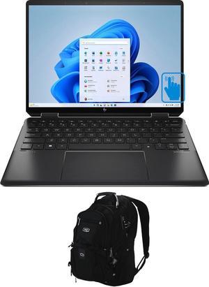 HP Spectre 14ef2013dx Home  Business 2in1 Laptop Intel i71355U 10Core 135 60Hz Touch 1920x1280 Intel Iris Xe 16GB RAM 2TB PCIe SSD Backlit KB Wifi Win 11 Pro with Backpack