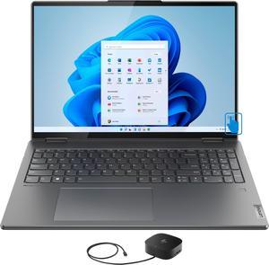 Lenovo Yoga 7 82QG00 Home & Business 2-in-1 Laptop (Intel i5-1240P 12-Core, 16.0" 60Hz Touch Wide QXGA (2560x1600), Intel Iris Xe, 8GB LPDDR5 4800MHz RAM, Win 11 Pro) with G2 Universal Dock