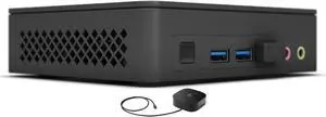 Intel NUC 11 BNUC11ATKC40001  Home & Business Mini Desktop (Intel Celeron N5105 4-Core, Intel UHD, 4GB RAM, 128GB PCIe SSD, Wifi, HDMI, Bluetooth, Display Port, Win 10 Pro) with G2 Universal Dock