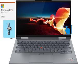 Lenovo ThinkPad X1 Yoga Gen 6 Home  Business 2in1 Laptop Intel i71185G7 4Core 140 60Hz Touch Wide UXGA 1920x1200 Intel Iris Xe Win 11 Pro with Microsoft 365 Personal  Dockztorm Hub