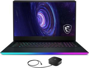 MSI GE76 Raider 12UE-871 Gaming & Entertainment Laptop (Intel i9-12900H 14-Core, 17.3" 144Hz Full HD (1920x1080), GeForce RTX 3060, 16GB DDR5 4800MHz RAM, Win 11 Home) with G2 Universal Dock