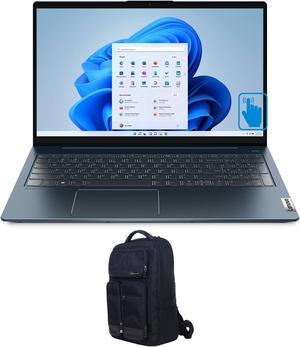 Lenovo IdeaPad 5 15 Home & Business Laptop (Intel i7-1255U 10-Core, 15.6" 60Hz Touch Full HD (1920x1080), Intel Iris Xe, 12GB RAM, 2TB PCIe SSD, Backlit KB, Wifi, Win 11 Home) with Atlas Backpack