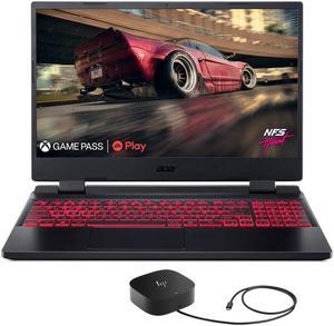 Acer Nitro 5 Gaming  Entertainment Laptop AMD Ryzen 7 6800H 8Core 156 165Hz 2K Quad HD 2560x1440 NVIDIA GeForce RTX 3070 Ti 16GB DDR5 4800MHz RAM Win 11 Home with G5 Essential Dock