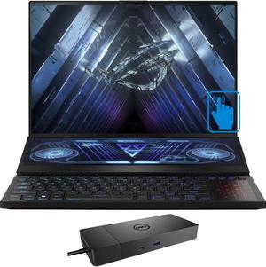 ASUS ROG Zephyrus Duo 16 Gaming  Entertainment Laptop AMD Ryzen 7 6800H 8Core 160 165Hz Touch Wide UXGA 1920x1200 GeForce RTX 3060 32GB DDR5 4800MHz RAM Win 10 Pro with WD19S 180W Dock
