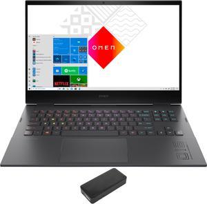 HP OMEN 16  Gaming & Entertainment Laptop (AMD Ryzen 7 5800H 8-Core, 16.1" 144Hz Full HD (1920x1080), GeForce RTX 3050 Ti, 16GB RAM, 512GB SSD, Backlit KB, Wifi, HDMI, Win 10 Home) with DV4K Dock