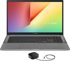 ASUS VivoBook S533EA Home & Business Laptop (Intel i7-1165G7 4-Core, 15.6" 60Hz Full HD (1920x1080), Intel Iris Xe, 8GB RAM, 512GB SSD, Backlit KB, Wifi, Win 10 Home) with G5 Essential Dock