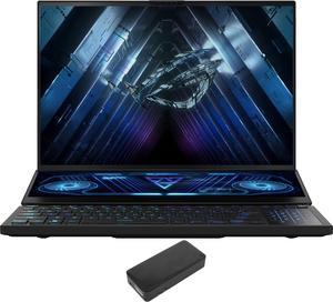 ASUS ROG Zephyrus Duo 16 GX650 GX Gaming & Entertainment Laptop (AMD Ryzen 9 7945HX 16-Core, 16.0" 240Hz Wide QXGA (2560x1600), GeForce RTX 4080, 32GB DDR5 4800MHz RAM, Win 11 Pro) with DV4K Dock