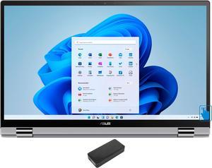 ASUS Zenbook 15 Home  Business 2in1 Laptop AMD Ryzen 7 5700U 8Core 156 60 Hz Touch Full HD 1920x1080 NVIDIA MX450 8GB RAM 256GB PCIe SSD Backlit KB Wifi Win 11 Pro with DV4K Dock