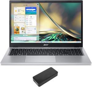 Acer Aspire 3 A315 Home & Business Laptop (AMD Ryzen 5 7520U 4-Core, 15.6" 60 Hz Full HD (1920x1080), AMD Radeon, 8GB LPDDR5 5500MHz RAM, 512GB SSD, Wifi, USB 3.2, HDMI, No OS) with DV4K Dock