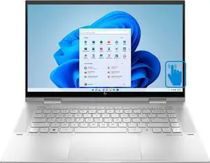 HP Envy x360 2-in-1 15.6" Touchscreen FHD Laptop, Intel Evo Platform (Intel Core i7-1260P, 16GB RAM, 1TB PCIe SSD, Intel Iris Xe, Backlit KYB, FP Reader, Thunderbolt 4, Win 10 Pro)