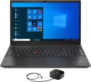 Lenovo E15 Gen 2 Home & Business Laptop (Intel i5-1135G7 4-Core, 15.6" 60 Hz Full HD (1920x1080), NVIDIA MX450, 8GB RAM, 512GB SSD, Wifi, USB 3.2, HDMI, Webcam, No OS) with G2 Universal Dock