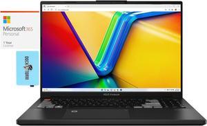 ASUS Vivobook Pro 16X Gaming  Entertainment Laptop Intel i913980HX 24Core 160 120 Hz 32K 3200x2000 GeForce RTX 4070 Win 10 Pro with Microsoft 365 Personal  Dockztorm Hub