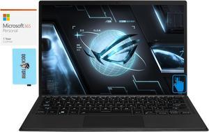 ASUS ROG Flow Z13 Gaming & Entertainment 2-in-1 Laptop (Intel i5-12500H 12-Core, 13.4" 120 Hz Touch Wide UXGA (1920x1200), Intel Iris Xe, Win 11 Home) with Microsoft 365 Personal , Dockztorm Hub