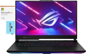 ASUS ROG Strix SCAR 17 X3D Gaming  Entertainment Laptop AMD Ryzen 9 7945HX3D 16Core 173 240 Hz Quad HD 2560x1440 Win 11 Pro with Microsoft 365 Personal  Dockztorm Hub