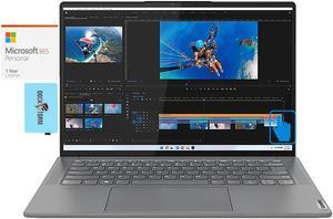 Lenovo Slim 7 Pro X Home & Business Laptop (AMD Ryzen 9 6900HS 8-Core, 14.5'', 60 Hz Touch 3072x1920, NVIDIA GeForce RTX 3050, Win 10 Pro) with Microsoft 365 Personal , Dockztorm Hub