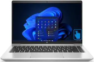 HP ProBook 445 G9 Business Laptop 14.0" Touchscreen FHD Display (AMD Ryzen 7 5825U, 16GB DDR4, 256GB SSD, AMD Radeon, Fingerprint, WiFi 6, Webcam, Bluetooth 5.2, Win 11 Pro) (Renewed)