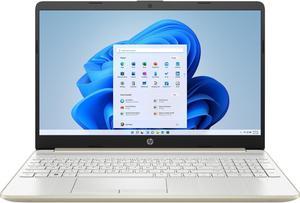 HP 15 dw1535nia Home & Business Laptop (Intel Celeron N4120 4-Core, 8GB RAM, 1TB  HDD, Intel UHD 600, 15.6" 60 Hz Full HD (1920x1080), Fingerprint, Wifi, Bluetooth, Webcam, Gold, Win 11 Pro)