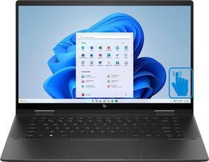 HP Envy x360 15t-fh Home & Business 2-in-1 Laptop (AMD Ryzen 7 7730U 8-Core, 16GB RAM, 1TB PCIe SSD, AMD Radeon, 15.6" 60 Hz Touch Full HD (1920x1080), Wifi, Bluetooth, Backlit KB, Win 11 Home)