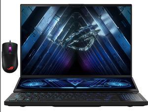 ASUS ROG Zephyrus Duo 16 GX650 GX Gaming & Entertainment Laptop (AMD Ryzen 9 7945HX 16-Core, 16.0" 240 Hz Wide QXGA (2560x1600), GeForce RTX 4080, Win 11 Pro) with Gaming Mouse
