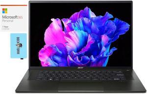 Acer Swift Edge 16 Home  Business Laptop AMD Ryzen 7 7735U 8Core 160 60 Hz 4K 3840x2400 AMD Radeon 16GB LPDDR5X 6400MHz RAM Win 11 Pro with Microsoft 365 Personal  Dockztorm Hub