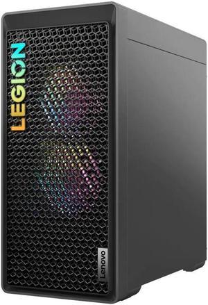 Lenovo Legion T5   Gaming Desktop PC (Intel i7-13700F 16-Core, 8GB DDR5 4400MHz RAM, 512GB SSD, GeForce RTX 3060 Ti, Wifi, Bluetooth, Storm Grey, Win 11 Home) Refurbished