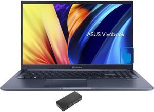 ASUS Vivobook 15 Home  Business Laptop Intel i71255U 10Core 156 60 Hz Touch Full HD 1920x1080 Intel Iris Xe 16GB RAM 512GB SSD Backlit KB Wifi Webcam Win 11 Home with USBC Dock