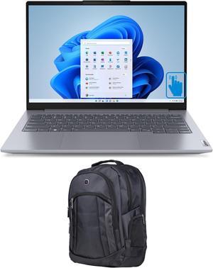 Lenovo ThinkBook 14 Gen 6 Home  Business Laptop Intel i71355U 10Core 140 60 Hz Touch Wide UXGA 1920x1200 Intel Iris Xe 64GB DDR5 5200MHz RAM Win 10 Pro with 1680D Backpack