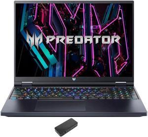 Acer Predator Helios 16 Gaming  Entertainment Laptop Intel i913900HX 24Core 160 240 Hz Wide QXGA 2560x1600 GeForce RTX 4080 16GB DDR5 5600MHz RAM 1TB SSD Win 11 Home with USBC Dock