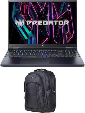 Acer Predator Helios 16 Gaming & Entertainment Laptop (Intel i9-13900HX 24-Core, 16.0" 240 Hz Wide QXGA (2560x1600), GeForce RTX 4080, 32GB DDR5 5600MHz RAM, Win 11 Home) with 1680D Backpack