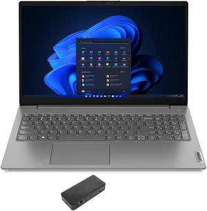 Lenovo V15 G3 Home & Business Laptop (Intel i3-1215U 6-Core, 15.6" 60 Hz Full HD (1920x1080), Intel UHD, 8GB RAM, 512GB SSD, Wifi, Webcam, Bluetooth, No OS) with USB-C Dock