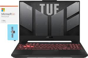 ASUS TUF Gaming A17 FA707 Gaming  Entertainment Laptop AMD Ryzen 9 7940HS 8Core 173 144 Hz Full HD 1920x1080 GeForce RTX 4050 Win 11 Home with Microsoft 365 Personal  Dockztorm Hub