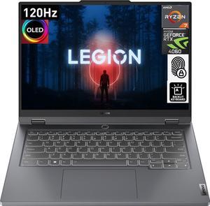Lenovo Legion Slim 5 OLED Gaming Laptop 145 120 Hz 28K AMD Ryzen 7 7840HS GeForce RTX 4060 8GB 16GB LPDDR5X 6400MHz RAM 2TB PCIe SSD Backlit KYB FP Reader Win 11 Home