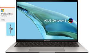 ASUS Zenbook S 13 Business Laptop Intel Core Ultra 7 155U 12Core 133 60 Hz 28K 2880x1800 Intel Iris Xe 32GB LPDDR5 7466MHz RAM Win 11 Pro with Microsoft 365 Personal  Dockztorm Hub