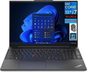 Lenovo ThinkPad E16 Gen 1 High Performance Business Laptop 16.0" IPS WUXGA (10-Core Intel i7-1355U, 24GB RAM, 1TB M.2 PCIe SSD, Backlit KYB, FP Reader, Thunderbolt 4, HD Webcam, Win 11 Pro)