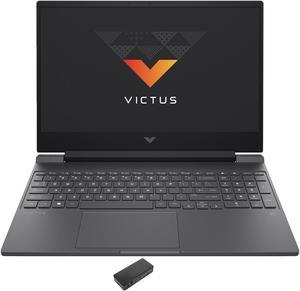 HP Victus 15t Gaming Laptop (Intel i5-13500H 12-Core, 15.6" 60 Hz Full HD (1920x1080), GeForce RTX 4050, 16GB RAM, 512GB SSD, Backlit KB, Wifi, Webcam, Bluetooth, Win 11 Home Plus) with USB-C Dock