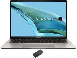 ASUS Zenbook S 13 Business Laptop Intel Core Ultra 7 155U 12Core 133 60 Hz 28K 2880x1800 Intel Iris Xe 32GB LPDDR5 7466MHz RAM 1TB SSD Backlit KB Wifi Webcam Win 11 Pro with USBC Dock