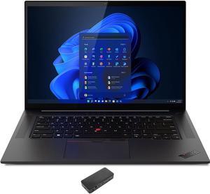 Lenovo ThinkPad X1 Extreme Gen 5 Home & Business Laptop (Intel i7-12700H 14-Core, 16.0" 60 Hz Wide UXGA (1920x1200), GeForce RTX 3050 Ti, 64GB DDR5 4800MHz RAM, Win 10 Pro) with USB-C Dock