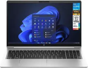 HP Probook 450 G10 Home & Business Laptop (Intel i5-1334U 10-Core, 8GB RAM, 256GB SSD, Intel Iris Xe, 15.6" 60 Hz Full HD (1920x1080), Wifi, Bluetooth, Backlit KB, Webcam, Win 11 Pro) Refurbished