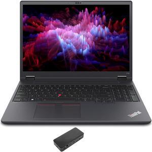 Lenovo ThinkPad P16v Gen 1 Home & Business Laptop (AMD Ryzen 9 PRO 7940HS 8-Core, 16.0" 60 Hz Wide UXGA (1920x1200), NVIDIA RTX 2000 Ada, 32GB DDR5 5600MHz RAM, Win 11 Pro) with USB-C Dock